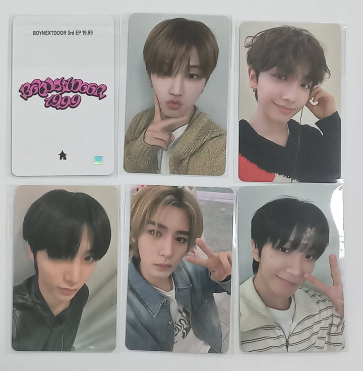 Boynextdoor "19.99" - Music Art Lucky Draw Event Photocard Round 2 [24.10.10] - HALLYUSUPERSTORE