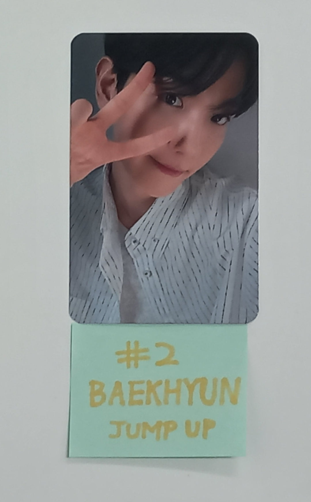 BAEKHYUN "Hello, World" - Jump Up Fansign Event Photocard [24.10.10] - HALLYUSUPERSTORE