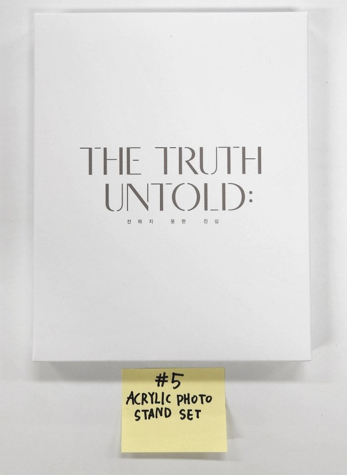 Jimin (Of BTS) "Jimin Exhibition : The Truth Untold" Hybe Insight - Official MD (Printed Photo, PhotoCard Set, Poster Set, Acrylic Photo Stand Set, Necklace, Earring, Photo Keyring) [24.10.11] - HALLYUSUPERSTORE