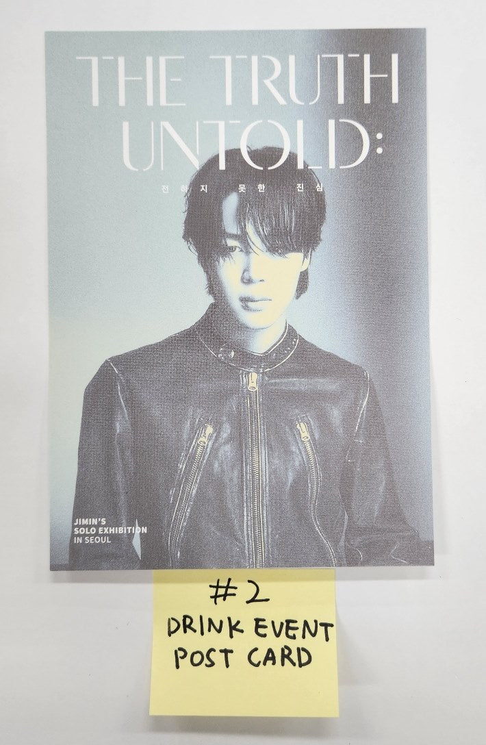 Jimin (Of BTS) "Jimin Exhibition : The Truth Untold" Hybe Insight - Ticket Event Photocard, Postcard [24.10.11] - HALLYUSUPERSTORE