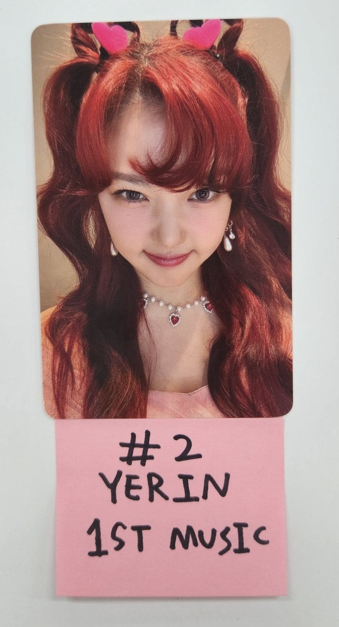 YERIN 'Rewrite ' - 1st Music Fansign Event Photocard [24.10.11] - HALLYUSUPERSTORE