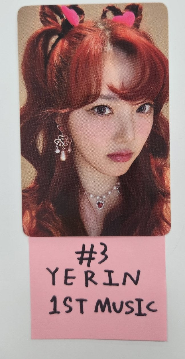 YERIN 'Rewrite ' - 1st Music Fansign Event Photocard [24.10.11] - HALLYUSUPERSTORE