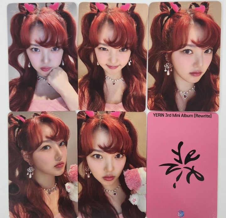 YERIN 'Rewrite ' - 1st Music Fansign Event Photocard [24.10.11] - HALLYUSUPERSTORE