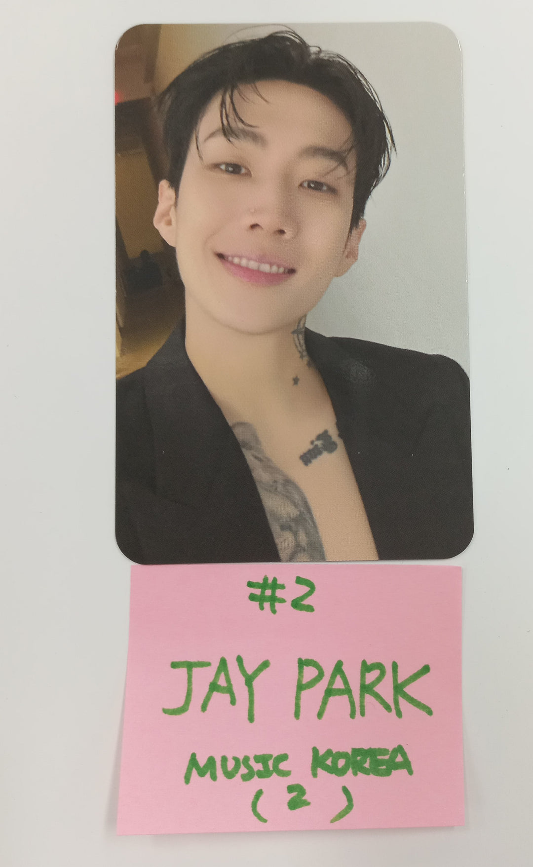 JAY PARK "THE ONE YOU WANTED" - Music Korea Fansign Event Photocard [24.10.11]