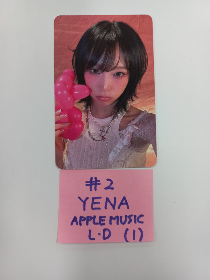 YENA "NEMONEMO" - Apple Music Lucky Draw Event Photocard [24.10.11] - HALLYUSUPERSTORE