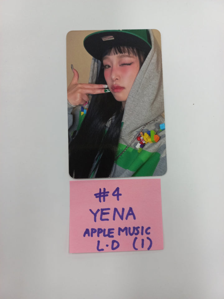 YENA "NEMONEMO" - Apple Music Lucky Draw Event Photocard [24.10.11] - HALLYUSUPERSTORE