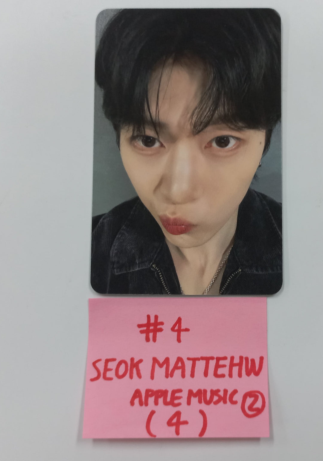 ZEROBASEONE(ZB1) "CINEMA PARADISE" - Apple Music Fansign Event Photocard [ZEROSE Ver.] [24.10.11] - HALLYUSUPERSTORE