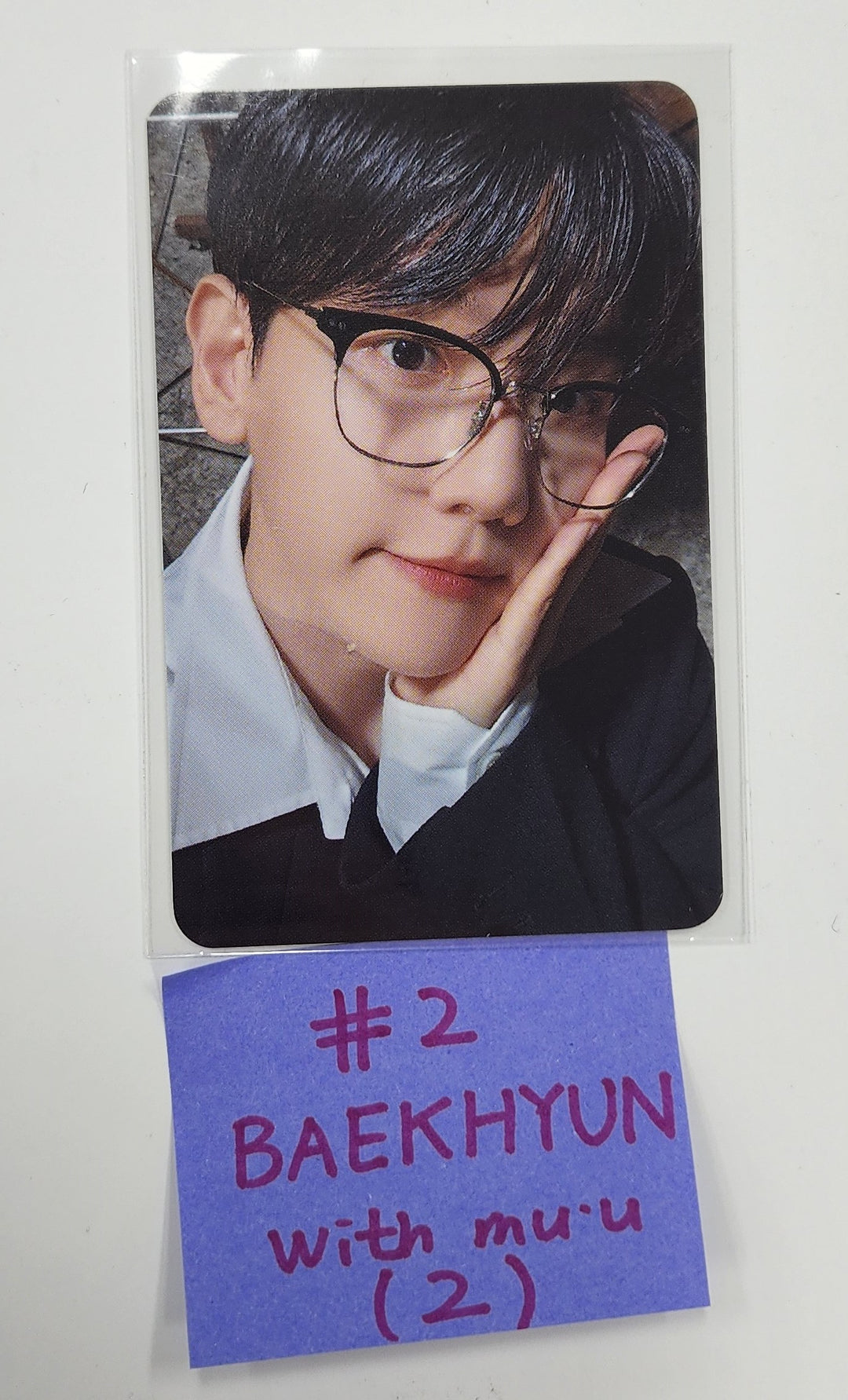 BAEKHYUN "Hello, World" - Withmuu Fansign Event Photocard [24.10.14] - HALLYUSUPERSTORE