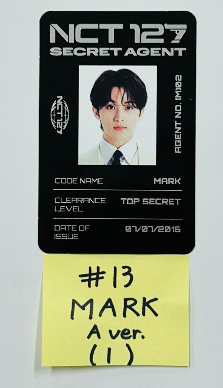 NCT 127 "Secret Agent" 2024 Anniversary  - Official Trading Photocard [A Ver.] [24.10.14] - HALLYUSUPERSTORE