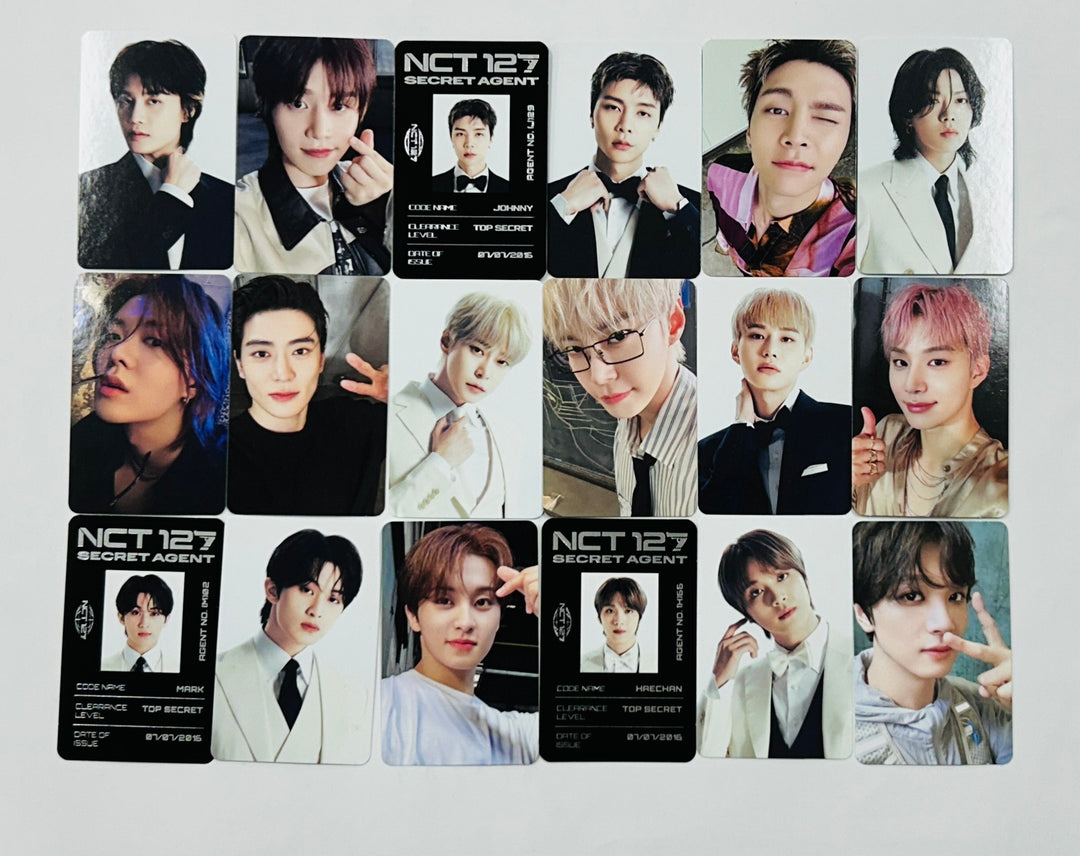 NCT 127 "Secret Agent" 2024 Anniversary  - Official Trading Photocard [A Ver.] [24.10.14] - HALLYUSUPERSTORE