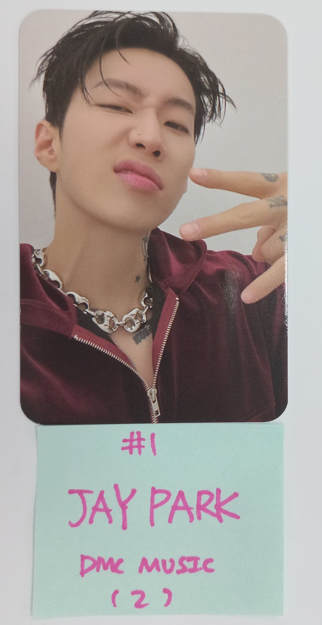 JAY PARK "THE ONE YOU WANTED" - DMC Music Fansign Event Photocard [24.10.15]