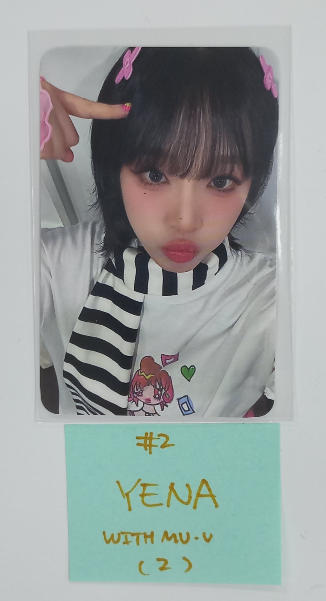 YENA "NEMONEMO" - Withmuu Fansign Event Photocard [24.10.15]