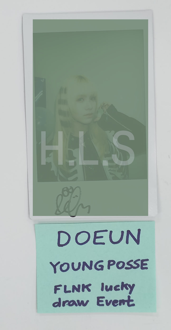 Doeun (Of YOUNG POSSE) "Ate That" - Hand Autographed(Signed) Polaroid [24.10.15]