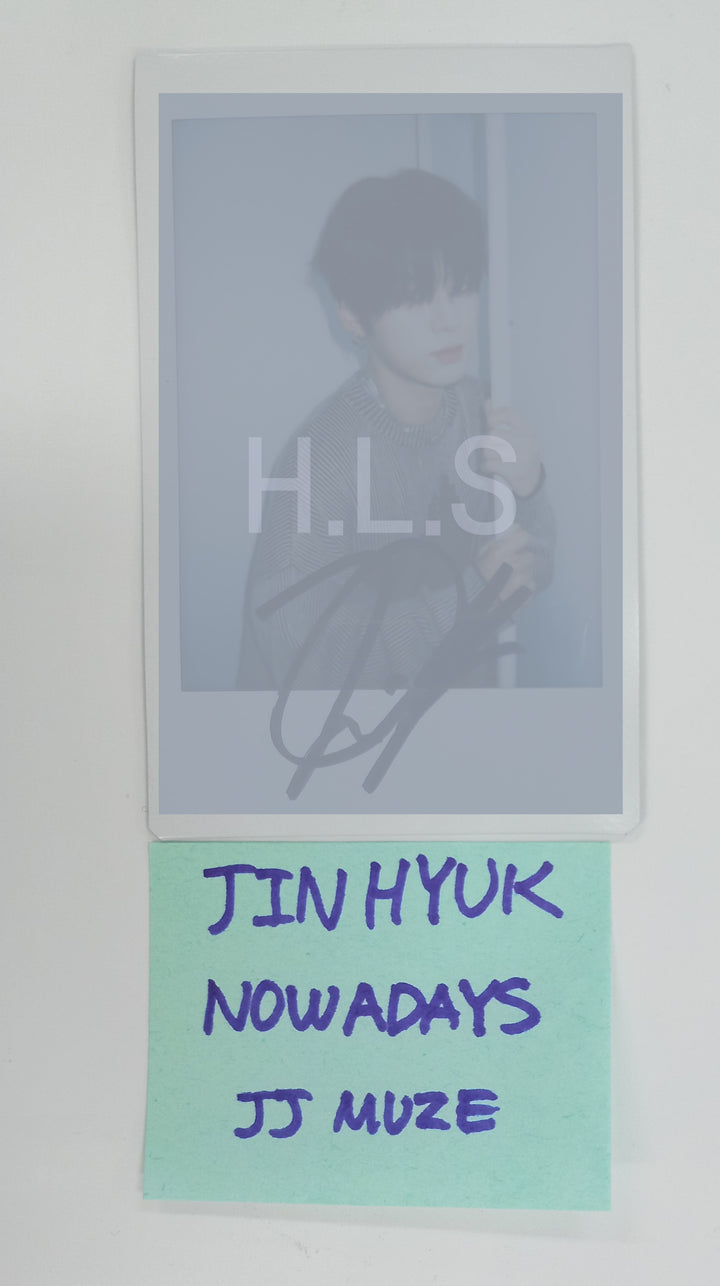 Jinhyuk (Of Nowadays) "Nowhere" - Hand Autographed(Signed) Polaroid [24.10.15]