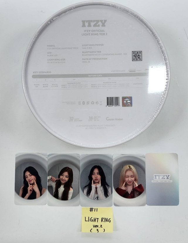 ITZY "Gold" - Pop-Up Store Official MD [TWINZY Custom Head, Twinzy Custom Pick, Light Ring Ver 2, Power Bank, CD Keyring, Phonetab, Sentiments Keyring, Hair Pin, Phone Grip, Necklace, Scrunchy] [24.10.16]