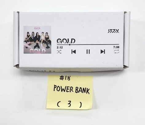 ITZY "Gold" - Pop-Up Store Official MD [TWINZY Custom Head, Twinzy Custom Pick, Light Ring Ver 2, Power Bank, CD Keyring, Phonetab, Sentiments Keyring, Hair Pin, Phone Grip, Necklace, Scrunchy] [24.10.16]