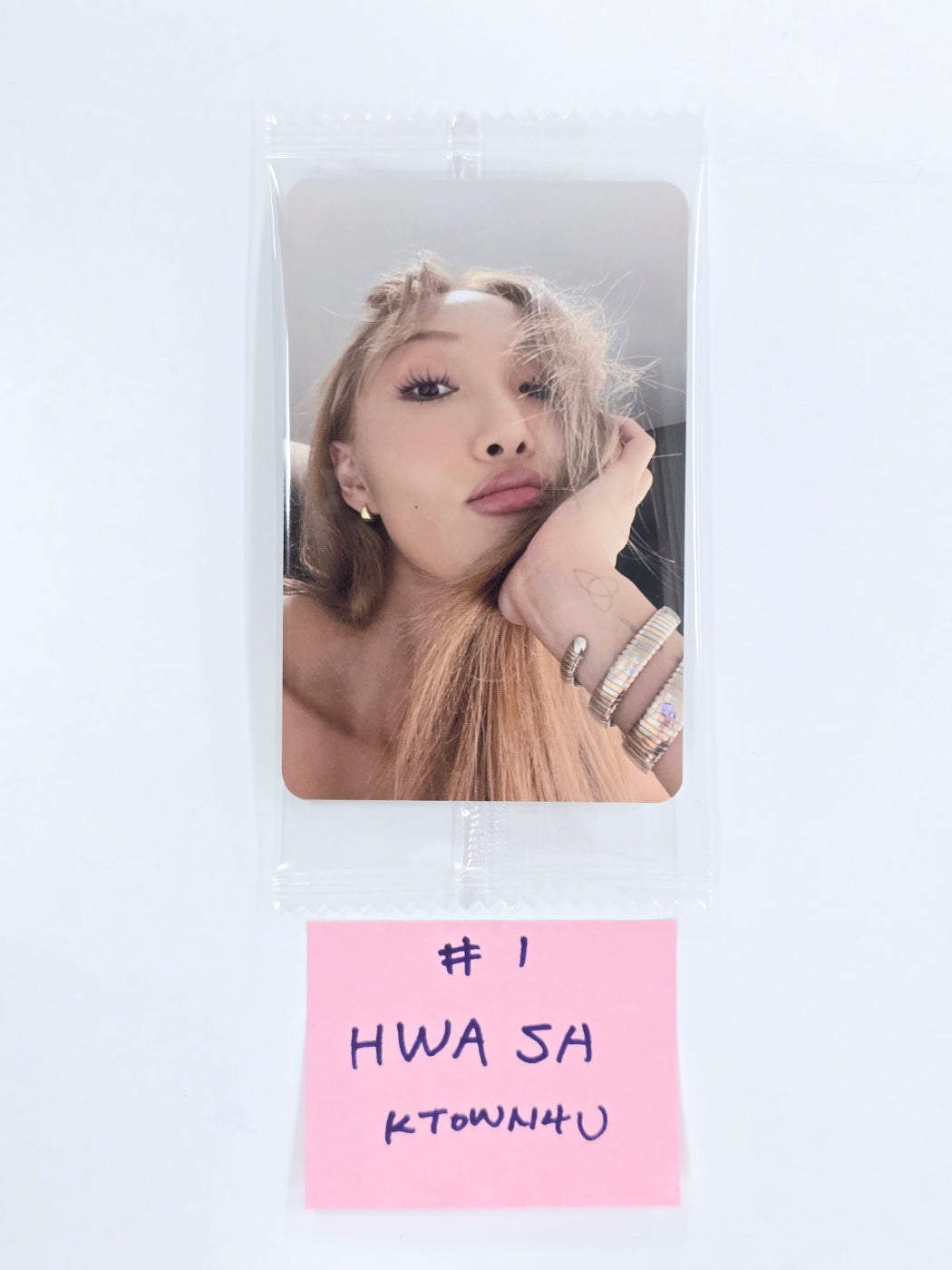 Hwasa “O” - Ktown4U Fansign Event Photocard Round 3 [24.10.16]