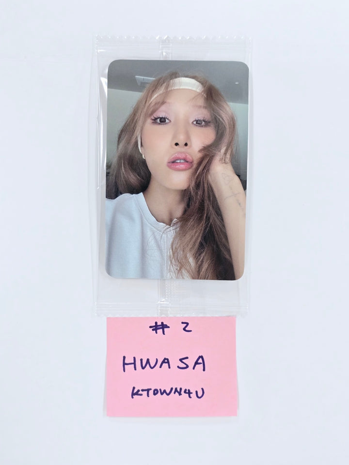 Hwasa “O” - Ktown4U Fansign Event Photocard Round 3 [24.10.16]