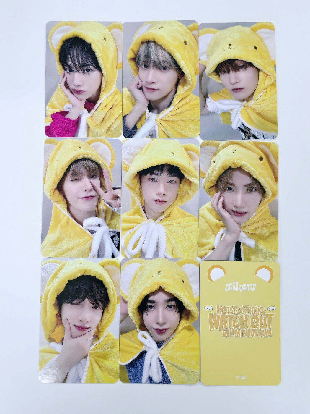 Xikers "HOUSE OF TRICKY : WATCH OUT" - Jump Up Fansign Event Photocard [24.10.16]