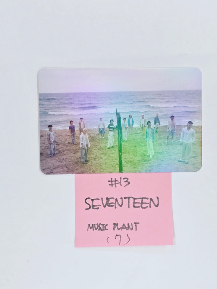 SEVENTEEN "SPILL THE FEELS" - Music Plant Pre-Order Benefit Hologram Photocard [24.10.16]