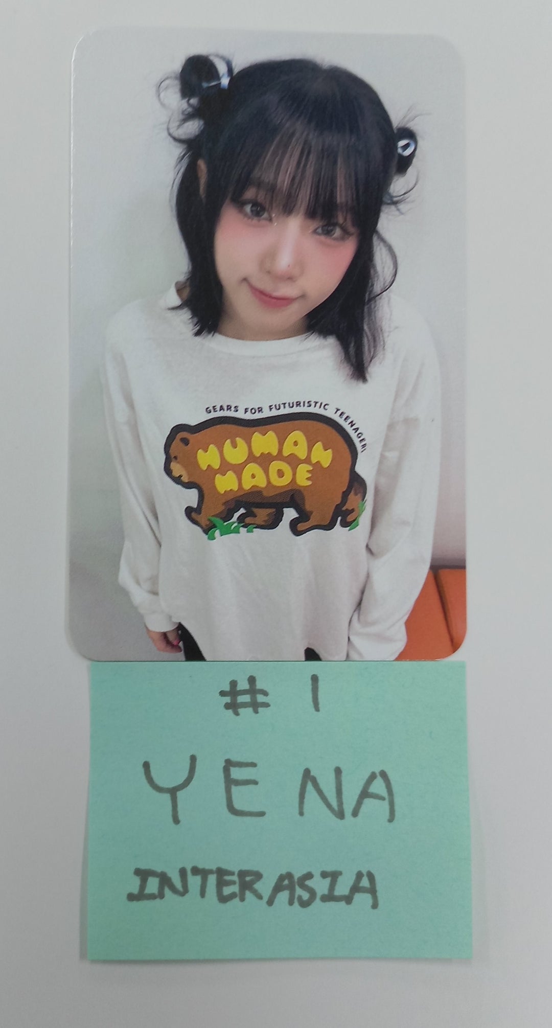 YENA "NEMONEMO" - Inter Asia Fansign Event Photocard [24.10.18]