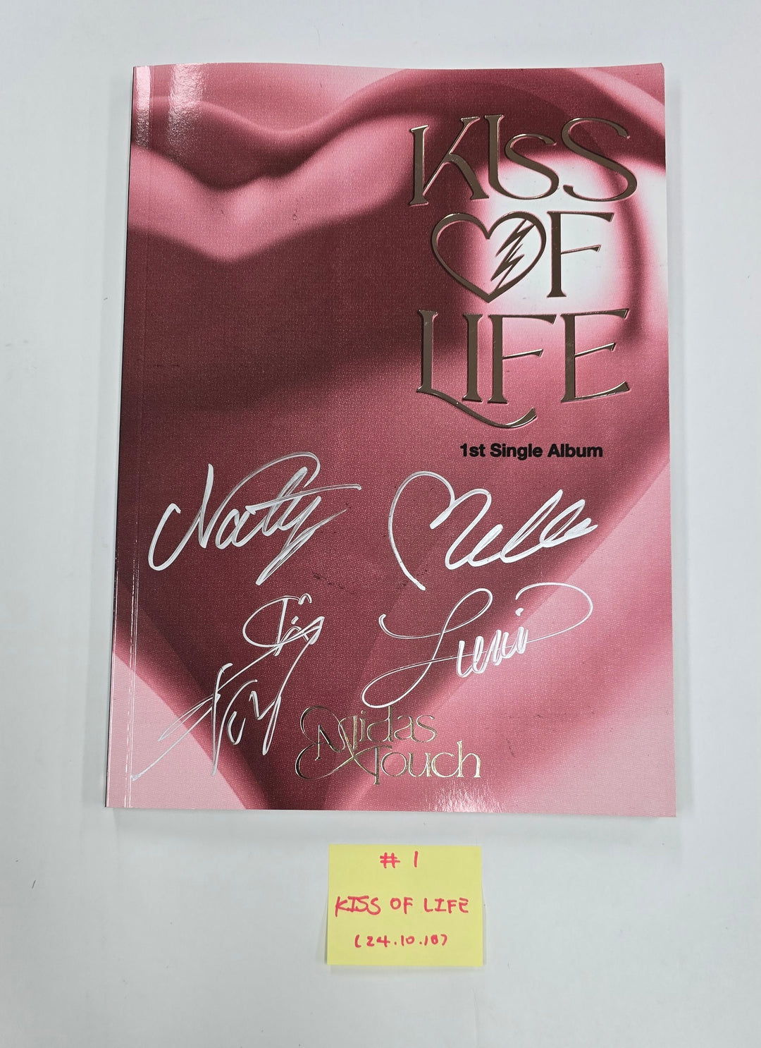 KISS OF LIFE "Midas Touch" & "Lose Yourself" - Hand Autographed(Signed) Promo Album [24.10.18]