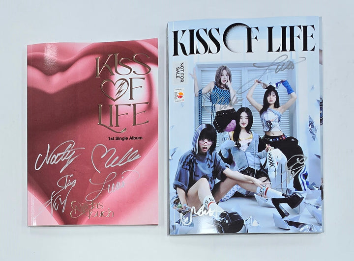 KISS OF LIFE "Midas Touch" & "Lose Yourself" - Hand Autographed(Signed) Promo Album [24.10.18]