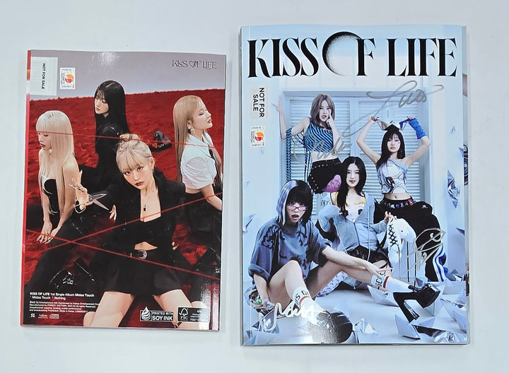 KISS OF LIFE "Midas Touch" & "Lose Yourself" - Hand Autographed(Signed) Promo Album [24.10.18]