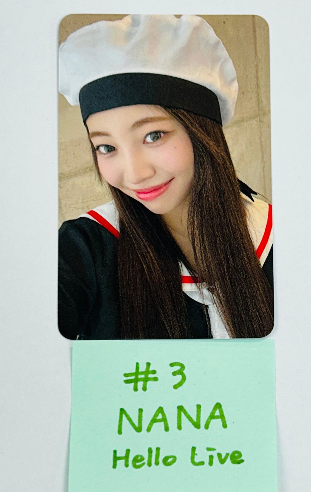 UNIS 'CURIOUS' - Hello Live Fansign Event Photocard Round 4 [24.10.18]