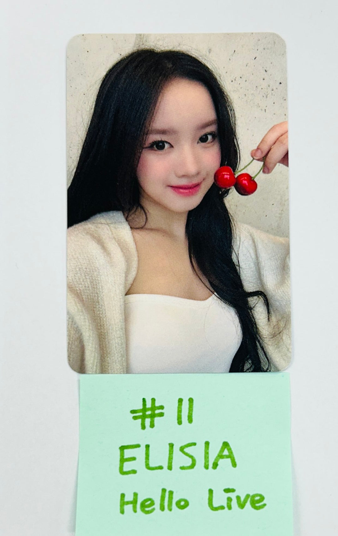 UNIS 'CURIOUS' - Hello Live Fansign Event Photocard Round 4 [24.10.18]