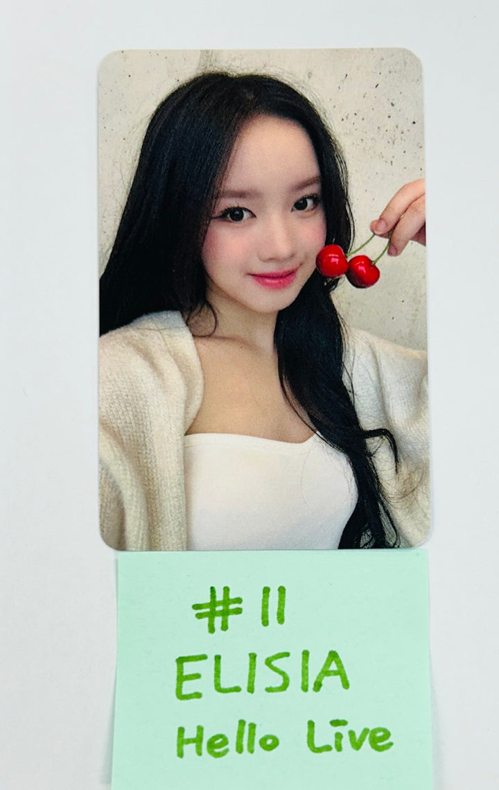 UNIS 'CURIOUS' - Hello Live Fansign Event Photocard Round 4 [24.10.18]