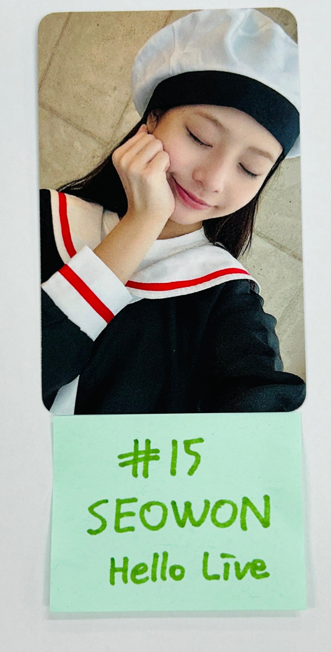 UNIS 'CURIOUS' - Hello Live Fansign Event Photocard Round 4 [24.10.18]