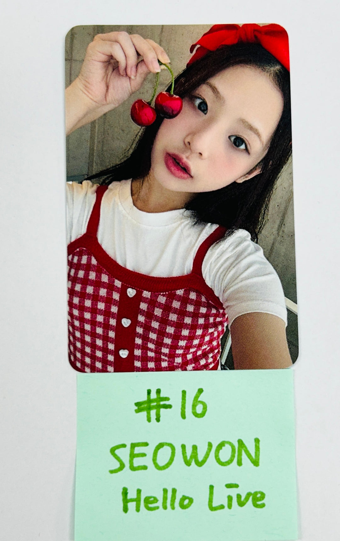 UNIS 'CURIOUS' - Hello Live Fansign Event Photocard Round 4 [24.10.18]