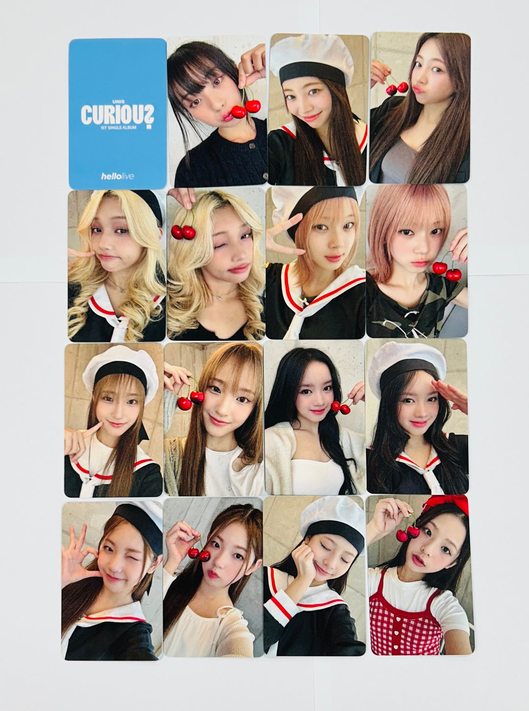 UNIS 'CURIOUS' - Hello Live Fansign Event Photocard Round 4 [24.10.18]