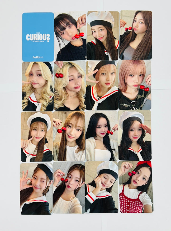 UNIS 'CURIOUS' - Hello Live Fansign Event Photocard Round 4 [24.10.18]