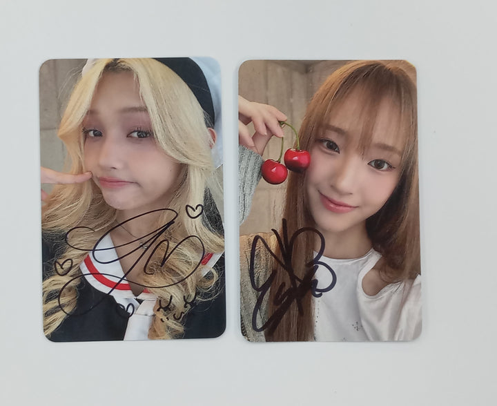 GEHLEE, YUNHA (Of UNIS) 'CURIOUS' - Hand Autographed(Signed) Photocard [24.10.18]