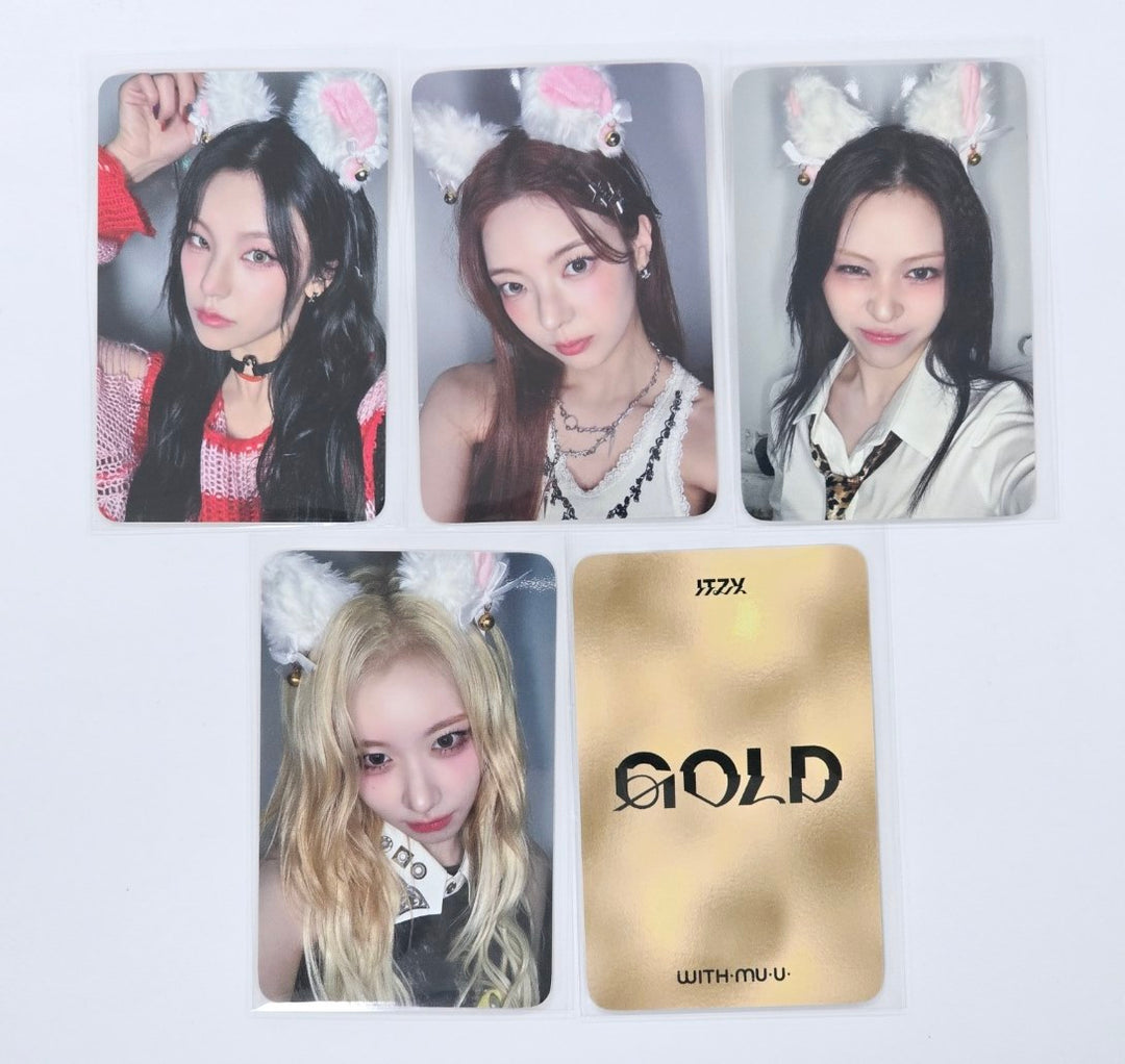 ITZY "Gold" - Withmuu Pre-Order Benefit Photocard [24.10.21]