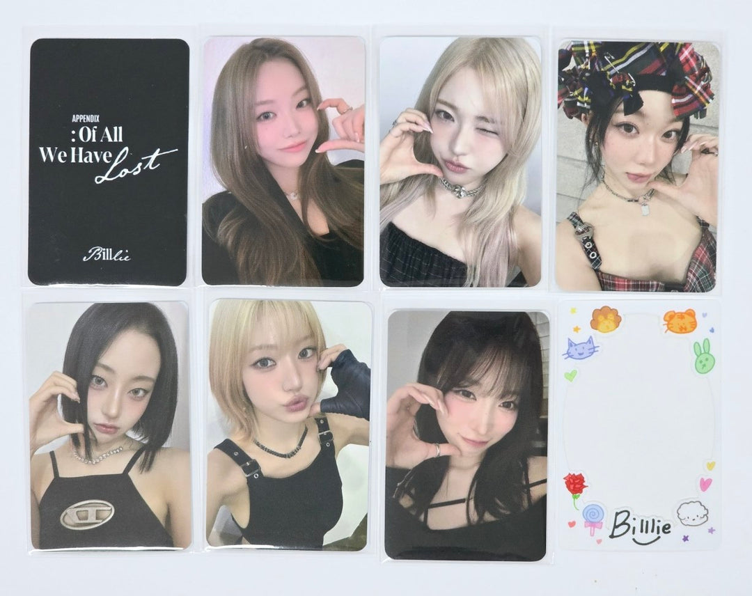 Billlie "Of All Have Lost" - Ktown4U Drink Event Photocard [24.10.21]