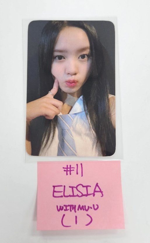 UNIS 'CURIOUS' - Withmuu Fansign Event Photocard Round 4 [24.10.21]