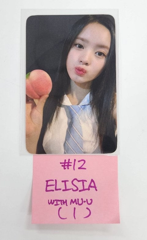 UNIS 'CURIOUS' - Withmuu Fansign Event Photocard Round 4 [24.10.21]