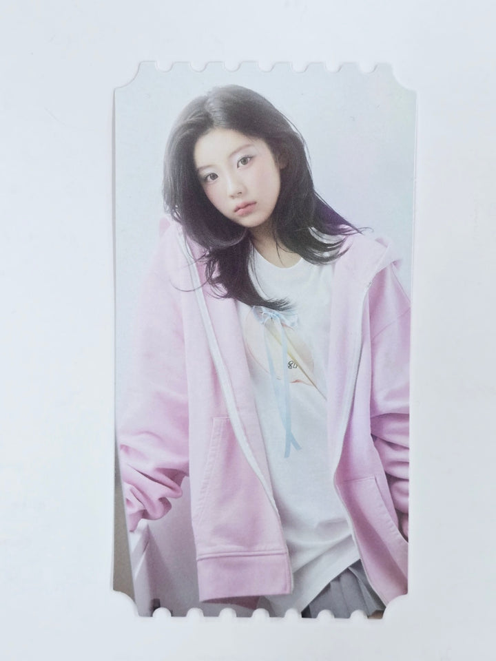 Wonhee (Of ILLIT) "I'LL LIKE YOU" - Weverse Shop Pop-Up Store Special Ticket [24.10.29]