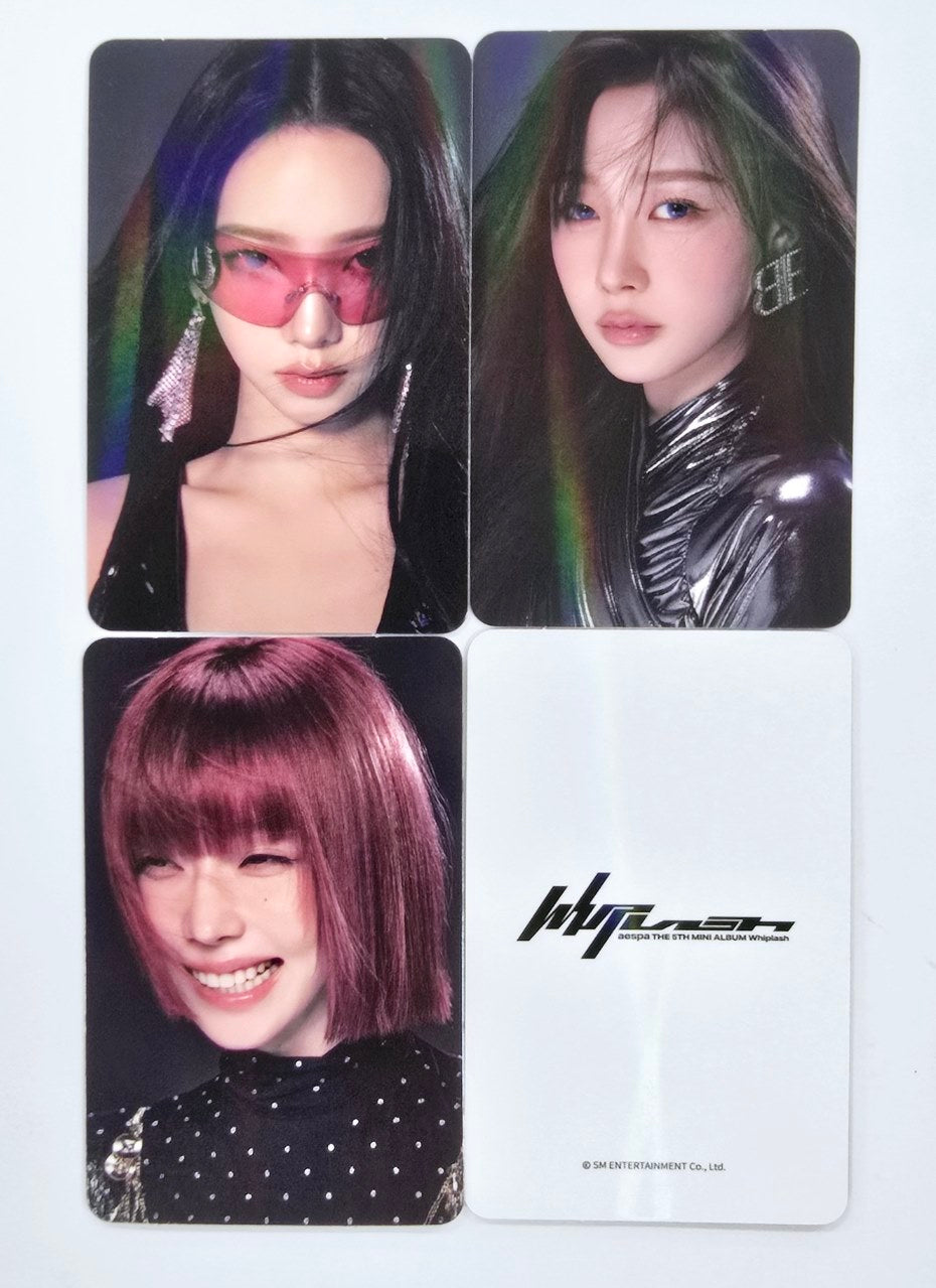 Aespa "Whiplash" - Hottracks Event Hologram Photocard [SMini Ver.] [24.10.22]