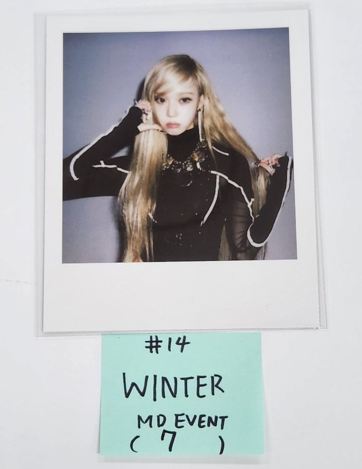 Aespa - Aespa Week #Whiplash_mood Pop-Up Store MD Event Photocard, Polaroid Type Photo [24.10.22]