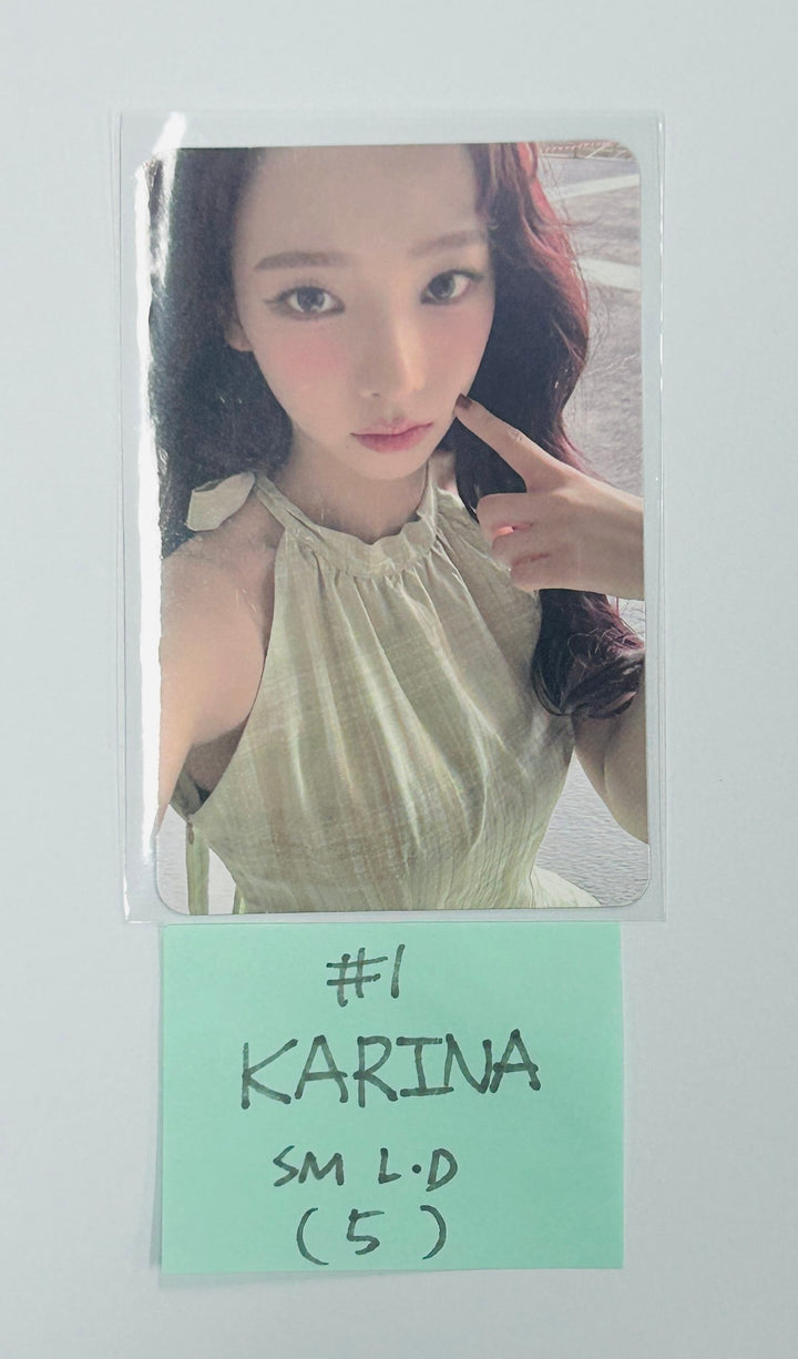 Aespa "Whiplash" - SM Town Lucky Draw Event Photocard [24.10.22]