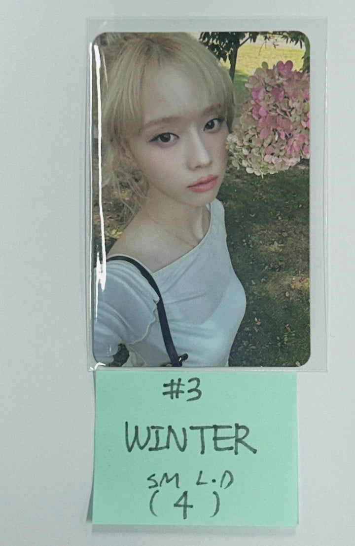 Aespa "Whiplash" - SM Town Lucky Draw Event Photocard [24.10.22]