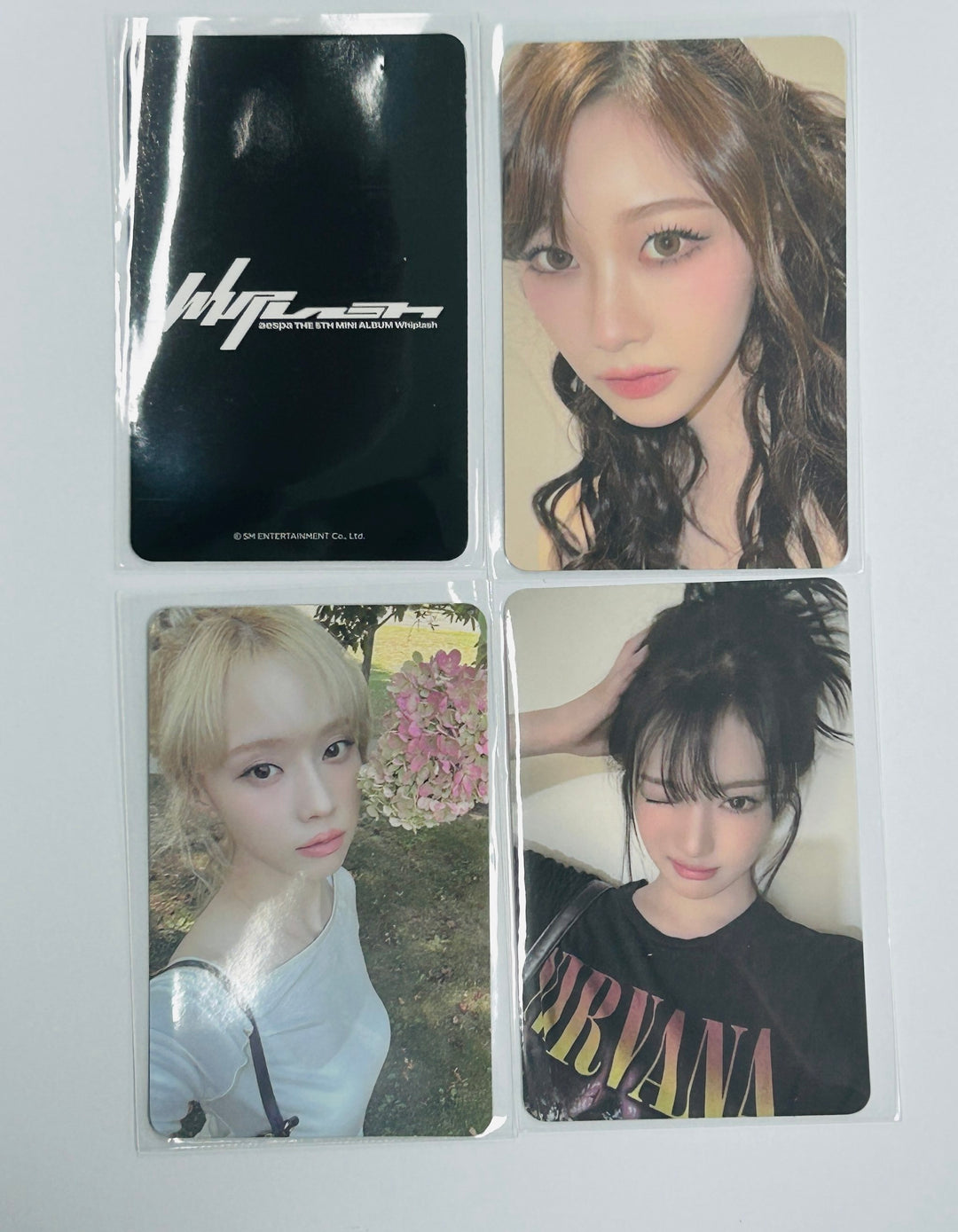 Aespa "Whiplash" - SM Town Lucky Draw Event Photocard [24.10.22]