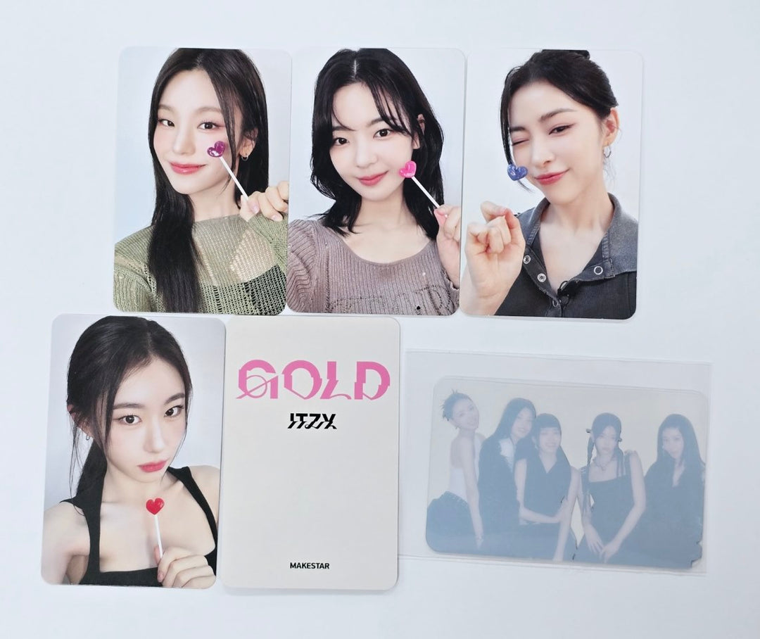 ITZY "Gold" - Makestar Pre-Order Benefit Photocard [24.10.23]