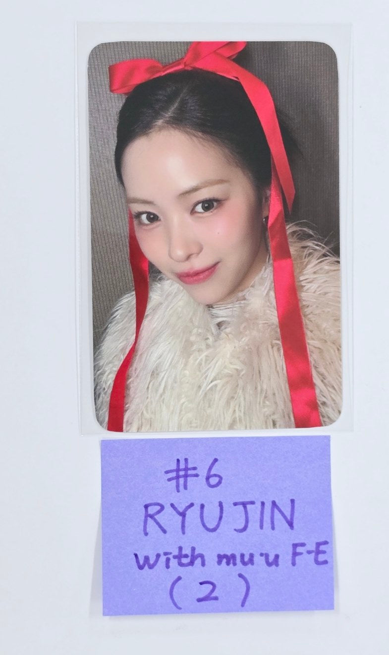 ITZY "Gold" - Withmuu Fansign Event Photocard [24.10.23]