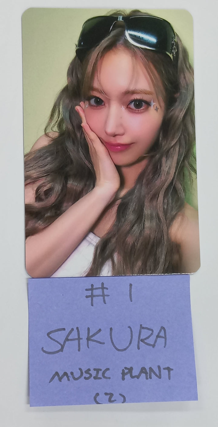 LE SSERAFIM "CRAZY" - Music Plant Fansign Event Photocard [24.10.23]