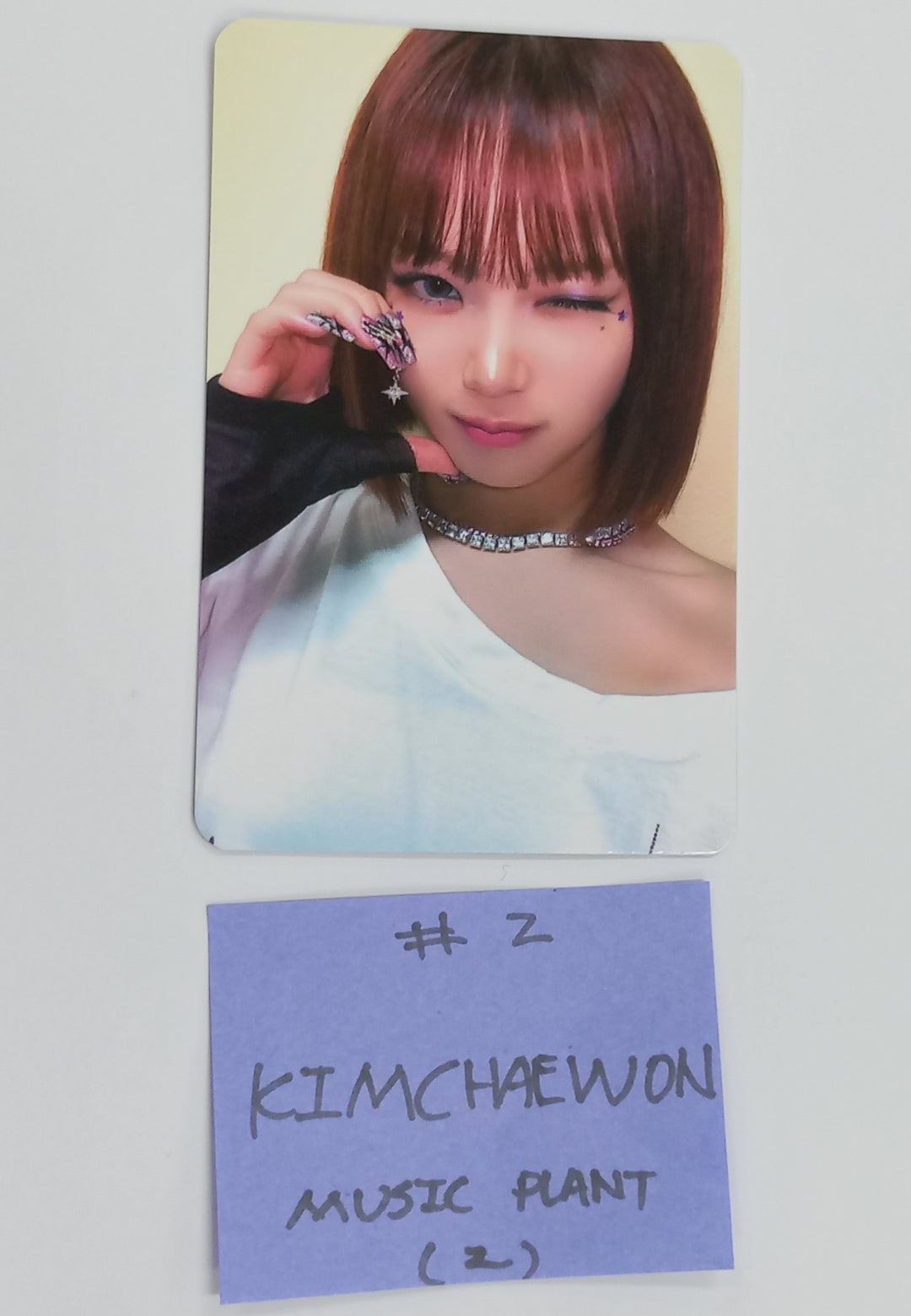 LE SSERAFIM "CRAZY" - Music Plant Fansign Event Photocard [24.10.23]